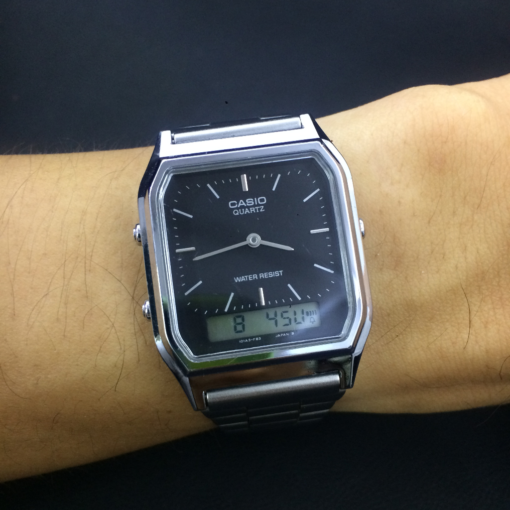 Đồng hồ nam Casio Nhật tank