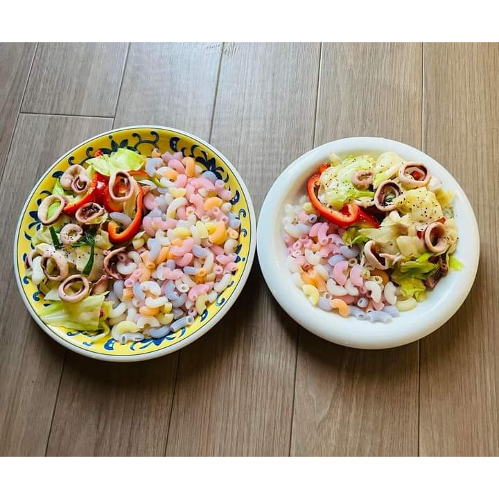 Nui rau củ, nui hữu cơ cho người ăn kiêng eatclean, bé ăn dặm túi 500gr