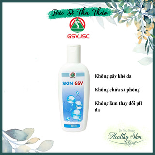 SỮA RỬA MẶT SKIN GSV 200mL  - MỌI LOẠI DA