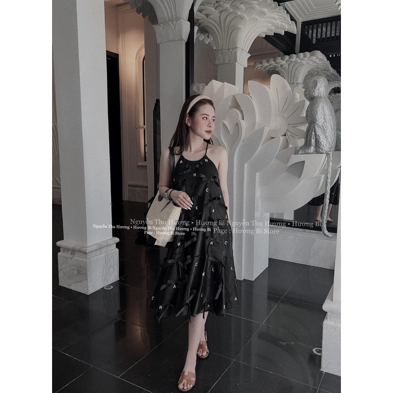 Váy 2 dây chà neo