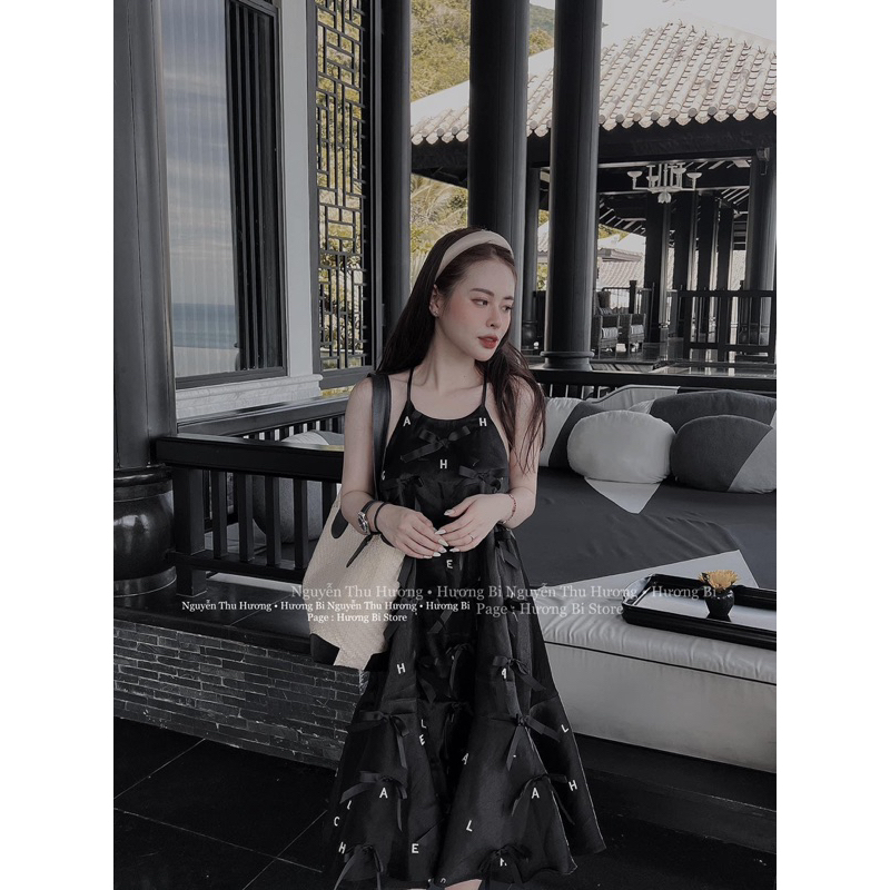 Váy 2 dây chà neo