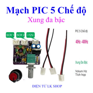 Mạch pic 5 chế độ bo băm pic 12f683 - điện tử lk shop