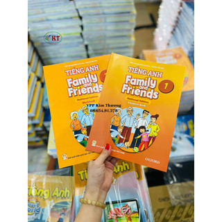 Bộ 2 CUỐN FAMILY AND FRIENDS 1 (TẶNG KÈM BÌA BAO)