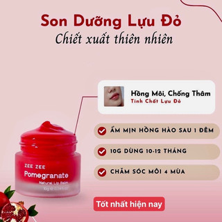 son dưỡng hồng môi lựu đỏ