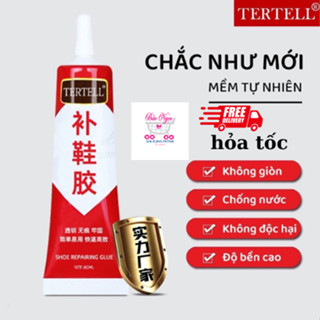keo dán giầy dép siêu chắc 60ml không độc hại da tay tiện dụng