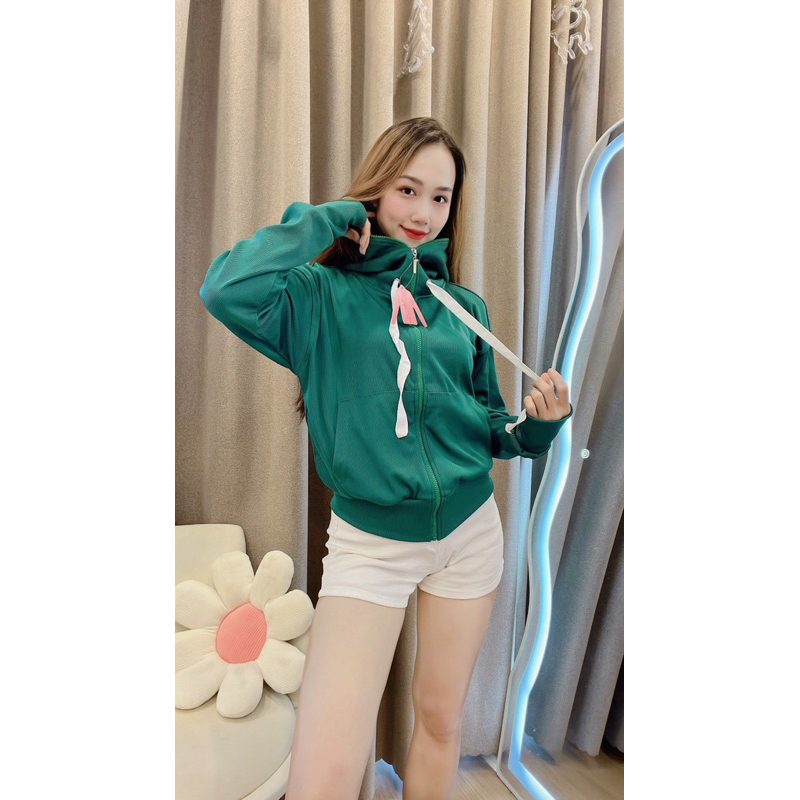 ÁO KHOÁT GÂN XỎ NGÓN 6 TÚI