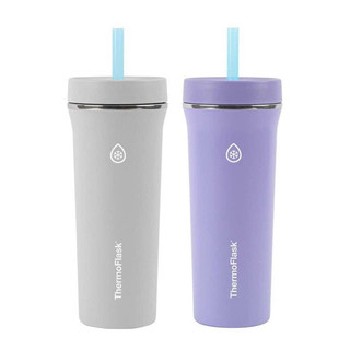 Ly giữ nhiệt thermoflask 950ml - kèm ống hút