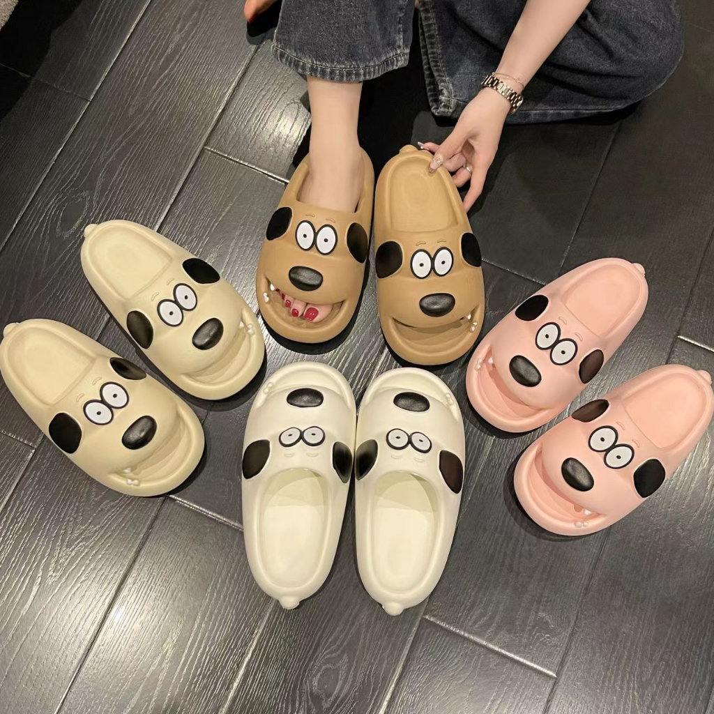 Dép bánh mì  Dép lê cho chó con dễ thương đế dày mùa hè