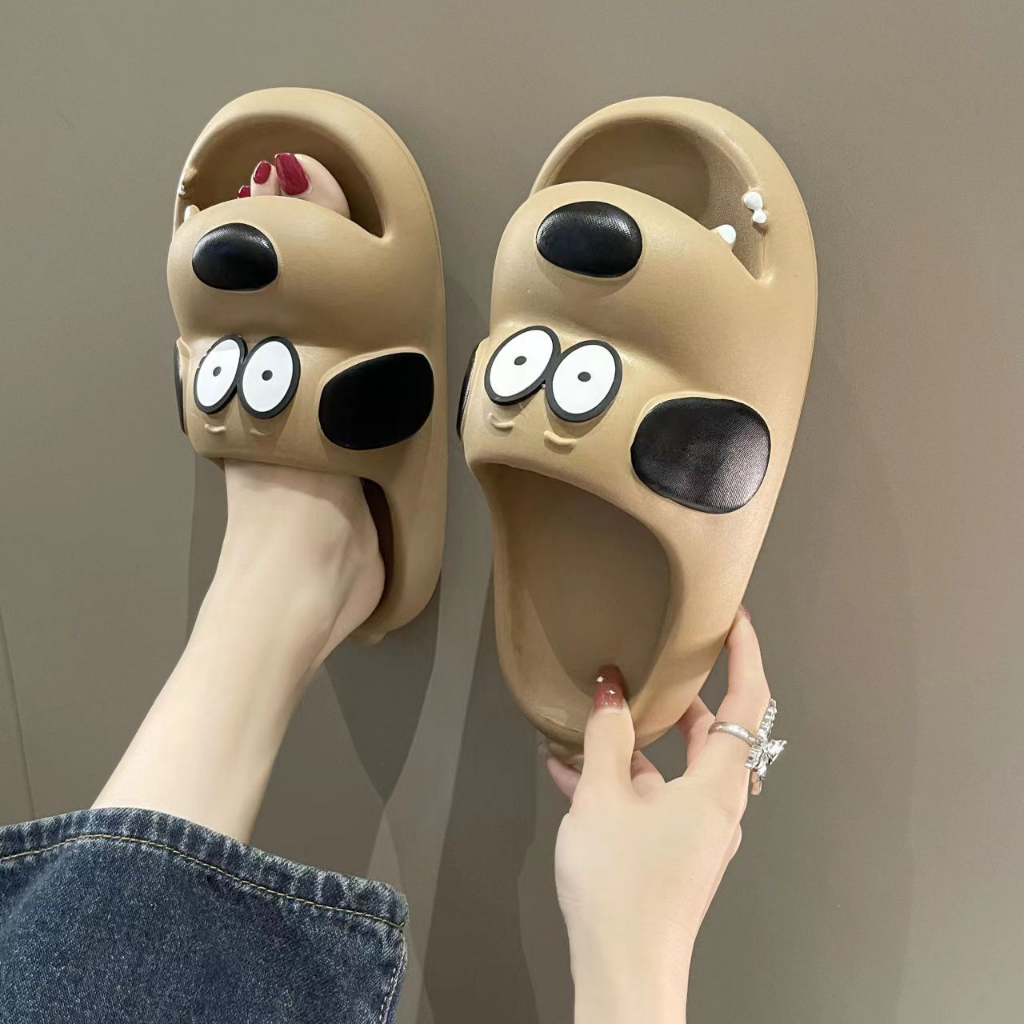 Dép bánh mì  Dép lê cho chó con dễ thương đế dày mùa hè