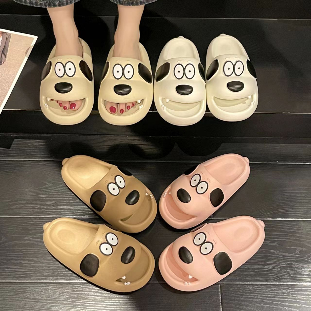 Dép bánh mì  Dép lê cho chó con dễ thương đế dày mùa hè