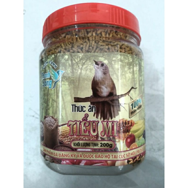 Cám cho chim Tiểu Mi Thanh Sang 200g
