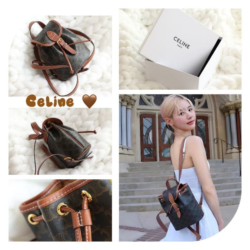 Balo nữ thời trang C.E bản super da mềm sz17x20cm đẹp sắc nét