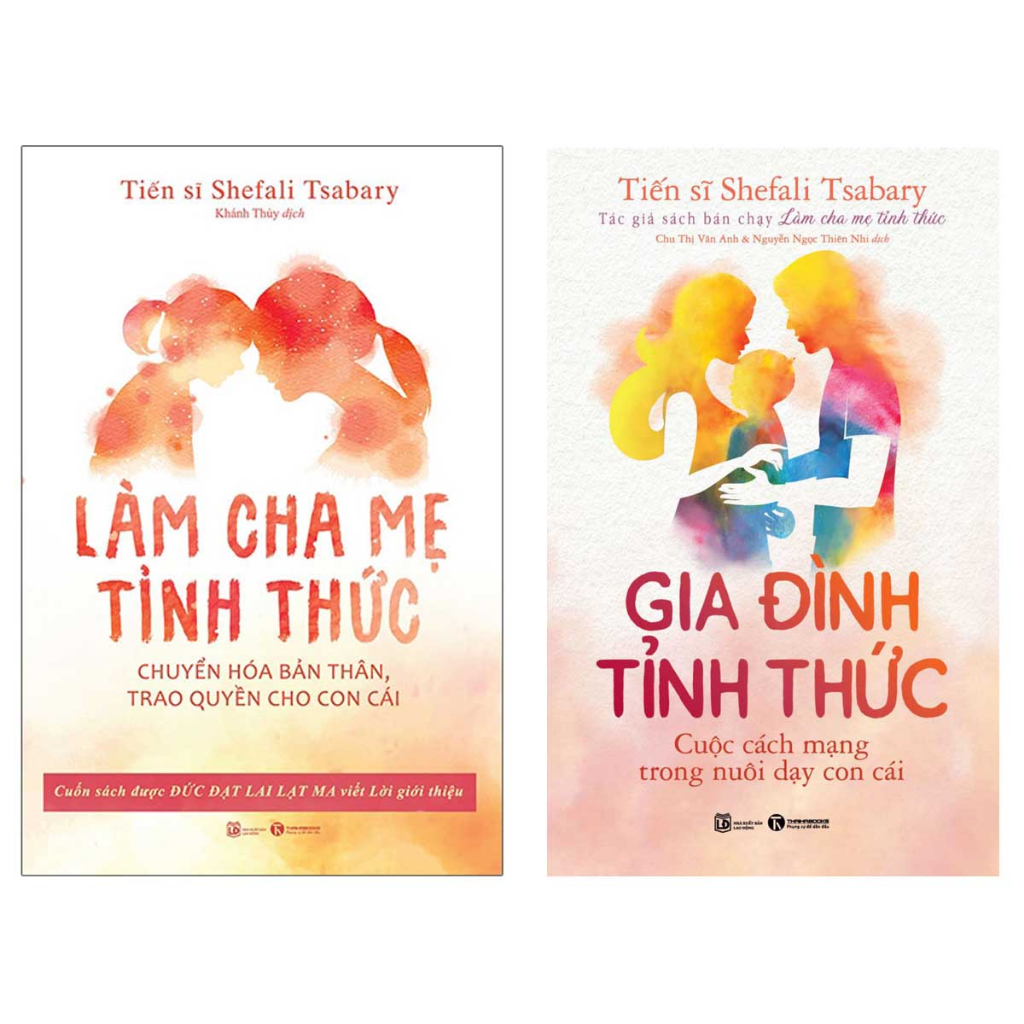 Sách - Combo Gia đình tỉnh thức + Cha mẹ tỉnh thức