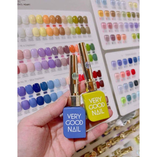 Set sơn gel Very Good Nail 60 màu nắp vàng tone màu Hàn Quốc