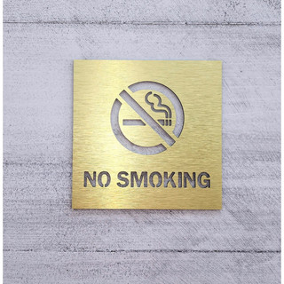 Biển cấm hút thuốc no smoking, bằng Aluminium