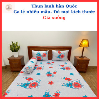 Ga nệm lẻ thun lạnh Hàn Quốc không áo gối