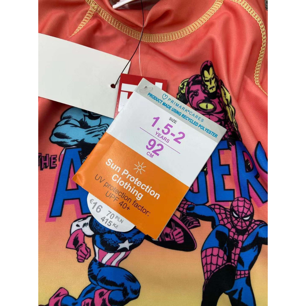 Đồ bơi bé trai Siêu nhân, Người nhện, chó cứu hộ hãng Primark xuất xịn