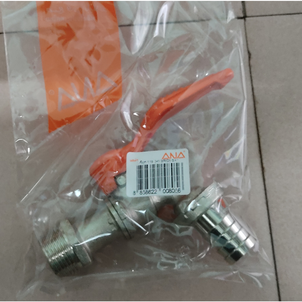 VÒI VƯỜN, VÒI GẠT XẢ NƯỚC ANA CHÍNH HÃNG REN PHI 27 ( KH : 3/4)
