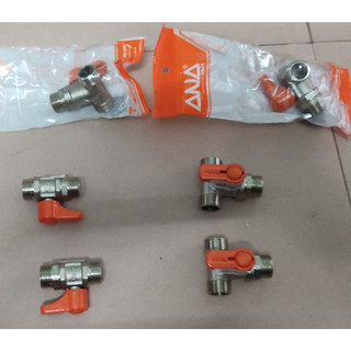 Van khoá nước , van inox chính hãng ana , ren ngoài phi 21