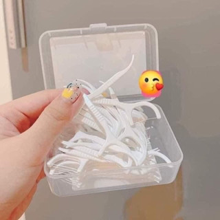 Chỉ nha khoa bảo vệ răng miệng chống sâu răng, tăm chỉ nha khoa hộp 50 chiếc