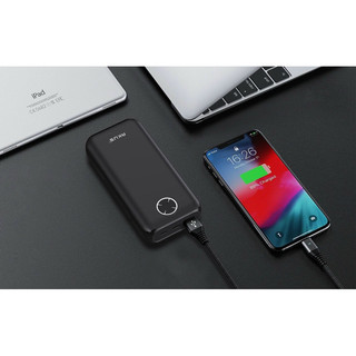 Sạc dự phòng akus a22 lux 20000 mah - kèm sạc không dây .