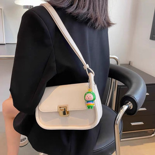 Túi xách nữ, túi đeo chéo form basic khóa gập dễ mix đồ hara store t18
