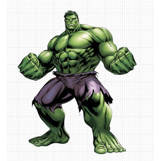 Tranh tráng gương nhân vật HULK in 5d có đèn led gắn sau tranh TT19