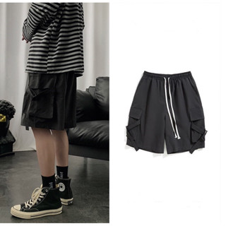 Quần Short Unisex Cargo Nam Nữ Quần Đùi Form Túi Hộp