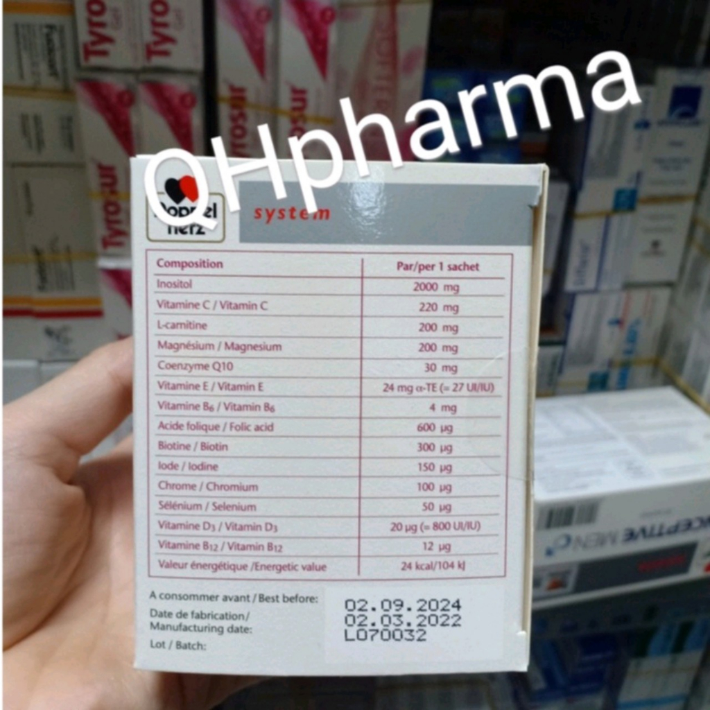 CONCEPTIVE WOMEN hộp 30 gói giúp tăng cường khả năng sinh sản nữ giới