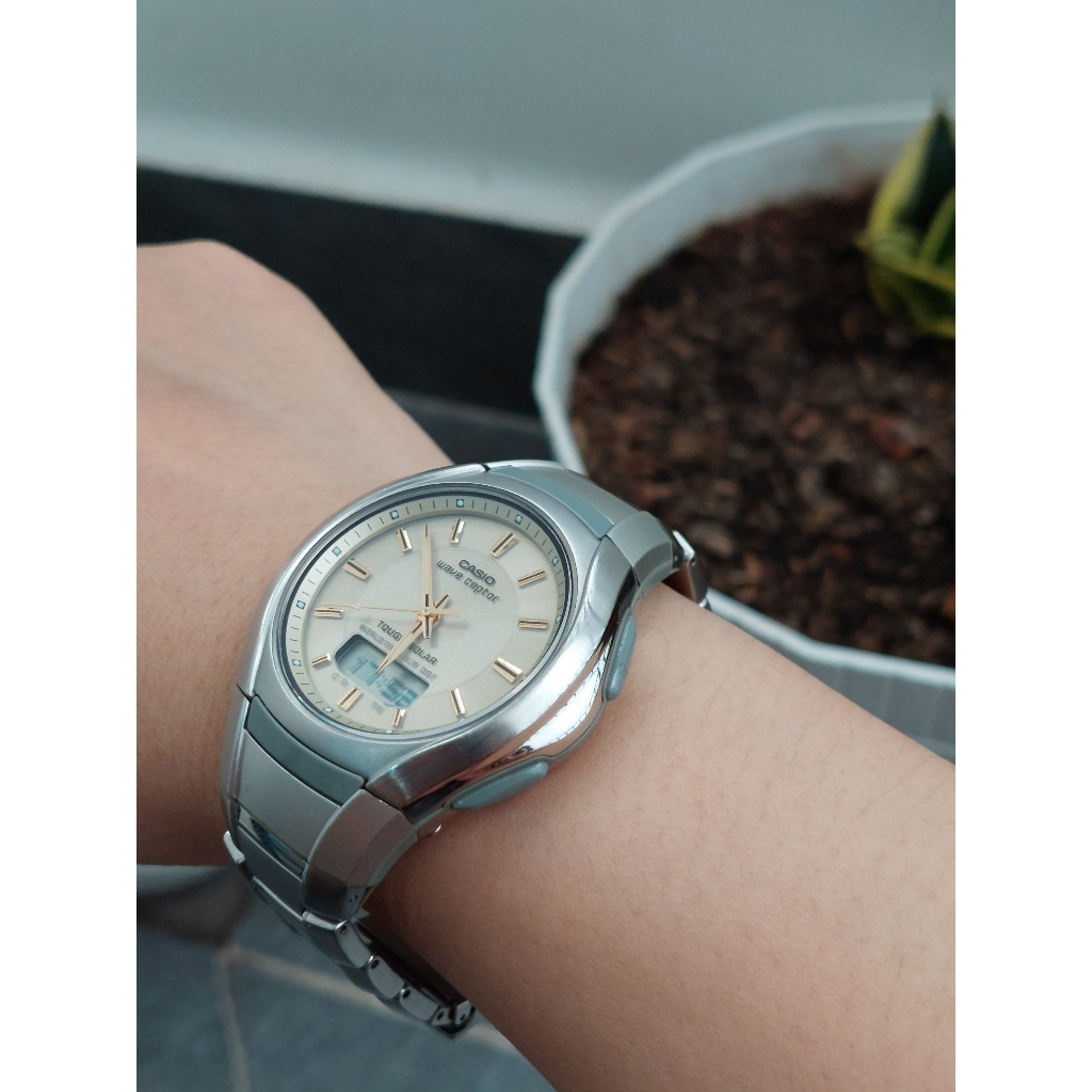 Đồng hồ nam Casio wva-420j chạy pin hàng Si