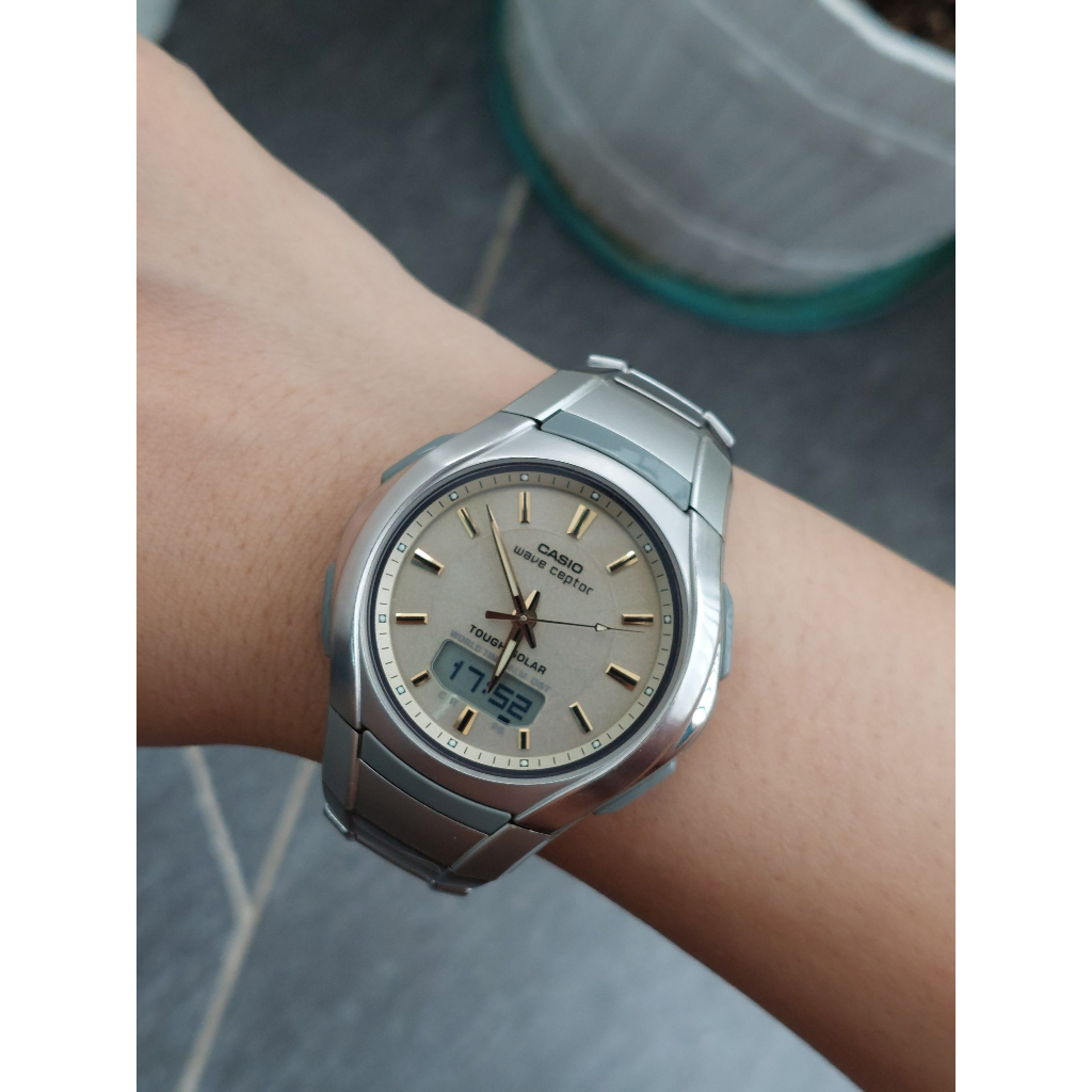 Đồng hồ nam Casio wva-420j chạy pin hàng Si