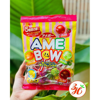 Kẹo que mút Ame Bow date T6/24 Nhật Bản