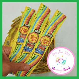 Kẹo dẻo cầu vồng 1m Chupa chups gói 50g mềm dẻo thơm ngon với hương trái cây ,đồ ăn vặt cổng trường, đồ ăn vặt hot nhất