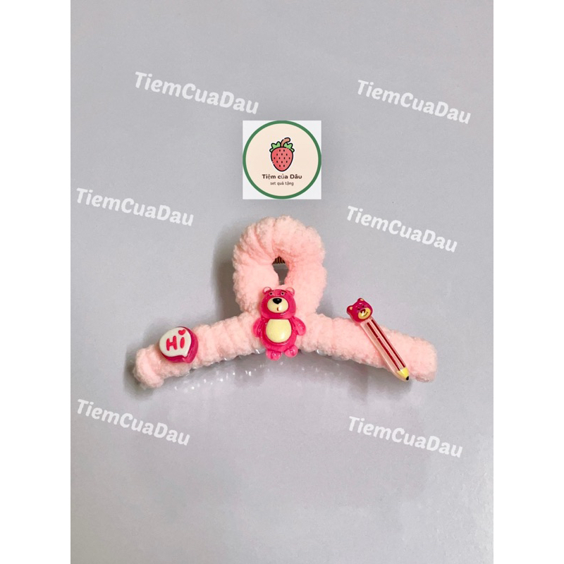 Set Quà Nguyên Liệu Tự Làm Kẹp Tóc Handmade Dễ Thương 6 Sticker