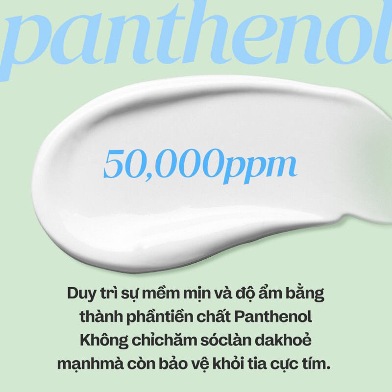 Kem chống nắng vật lý 5% Panthenol Panthe-Calming Sun Cream SPF 50+ PA++++