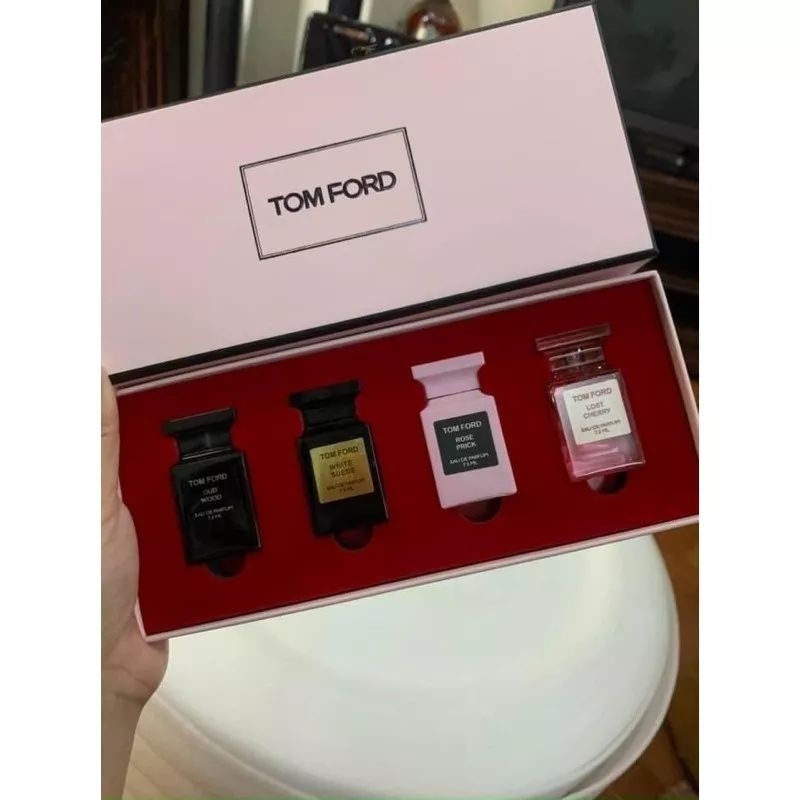 SET NƯỚC HOA TOMFORD MINI 7.5ML🍒 HÀNG CHUẨN-4 MÙI XUẤT SẮC