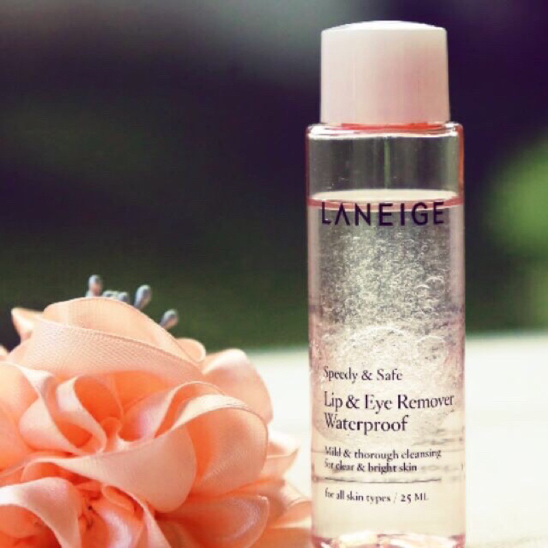 Tẩy Trang Mắt Môi Laneige Lip & Eye Remover Waterproof EX Minisize 25ml