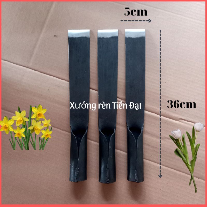 Thuổng đào măng đào đất hàng rèn thủ công chuẩn thép nhíp sắc bén