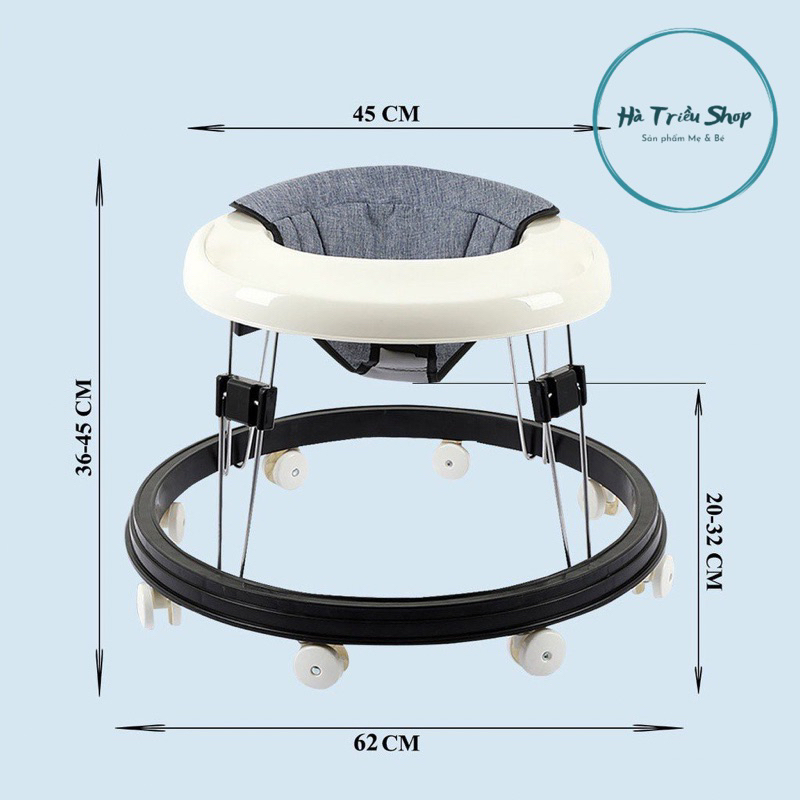 XE TẬP ĐI CHO BÉ TỪ 6 - 18 THÁNG ĐA NĂNG GẬP GỌN