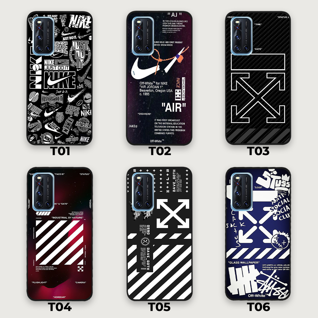 Ốp lưng Vivo V19 / Vivo 1933 in hình nikee, off whitee thời trang