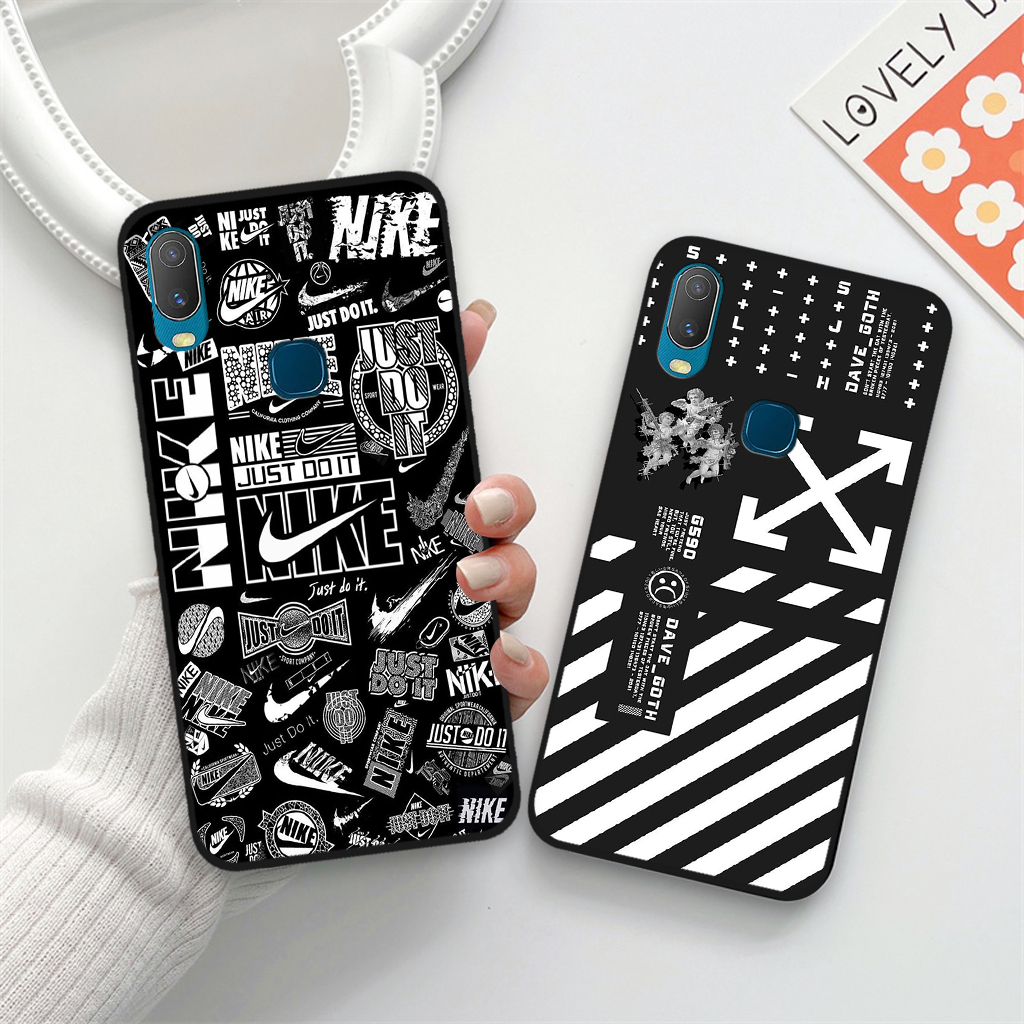 Ốp lưng Vivo Y11 / Vivo 1906 in hình nikee, off whitee thời trang