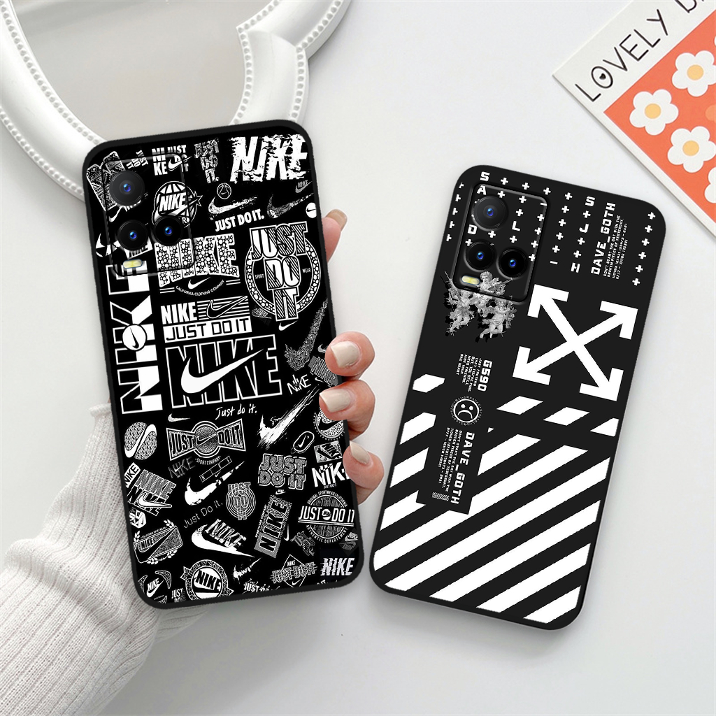 Ốp lưng Vivo Y21 / Y21s in hình nikee, off whitee thời trang
