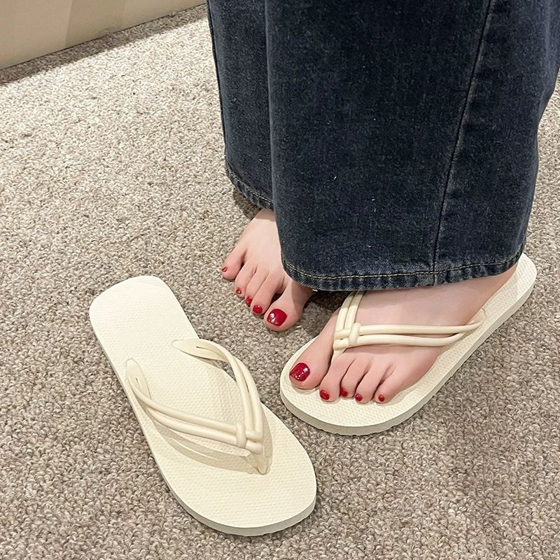 Dép tông đi biển thắt nút mẫu mới nhất mùa hè năm nay mềm rẻ êm chân