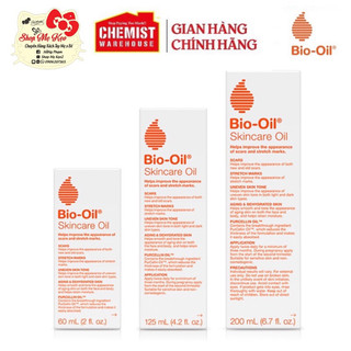 Tinh dầu Bio Oil Nam Phi (60ml - 125ml - 200ml) giảm rạn da, làm mờ sẹo cho mẹ bầu, mẹ sau sinh và trẻ em