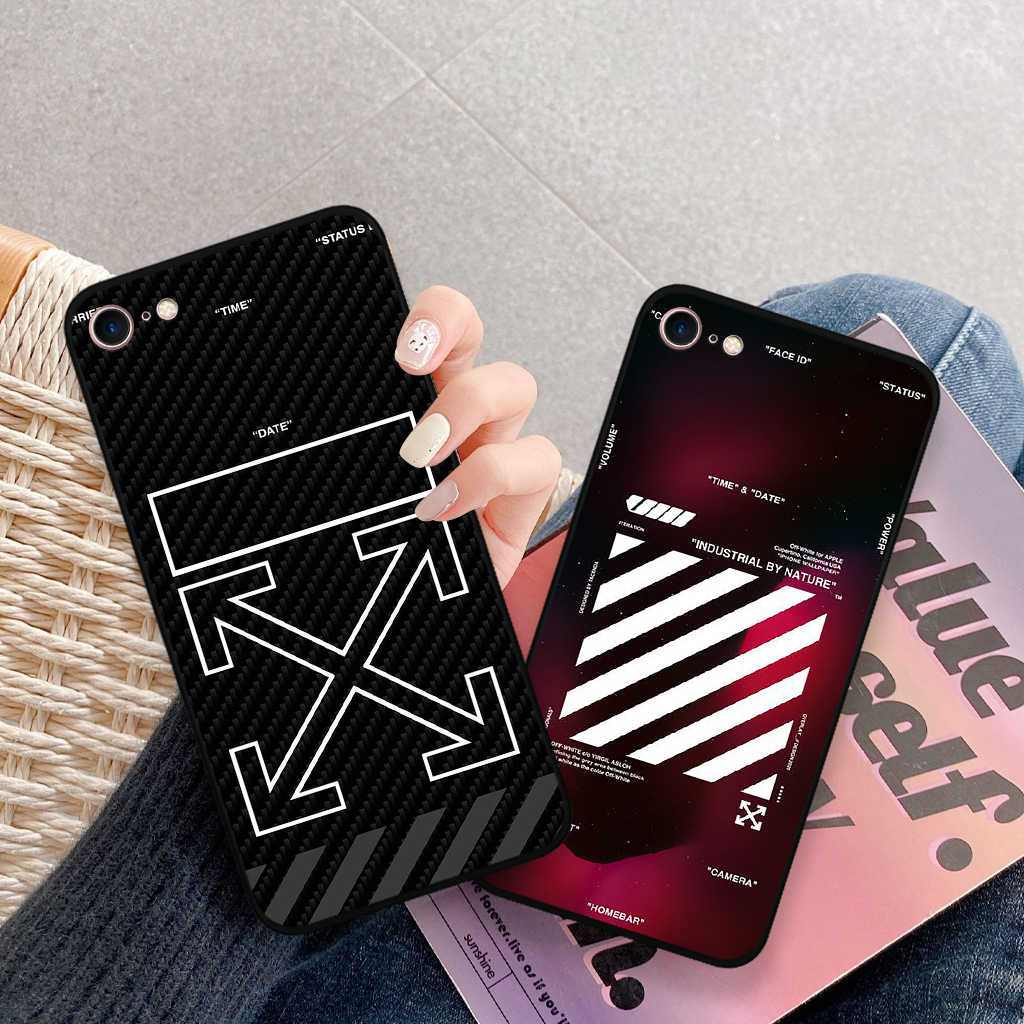 Ốp lưng Iphone 5/ 5S/ 6/ 6S/ 6 Plus/ 6s Plus/ 7/ 8/ se 2020 in hình nikee, off whitee thời trang
