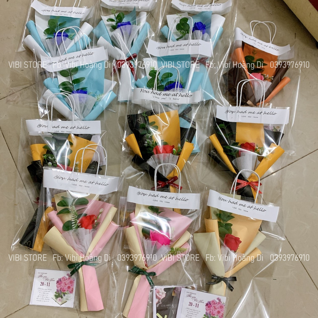 Túi đựng hoa sáp  ❤ ❤ ❤