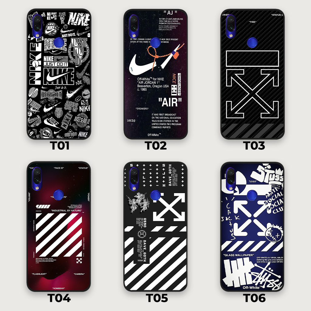 Ốp lưng Xiaomi Redmi Note 7 / Redmi 7 in hình nikee, off whitee thời trang