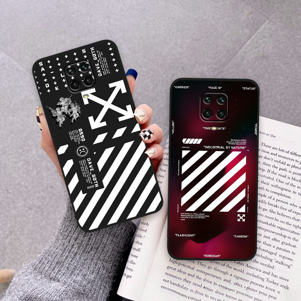 Ốp lưng Xiaomi Redmi Note 9 / Redmi Note 9s / Redmi Note 9 Pro in hình nikee, off whitee thời trang