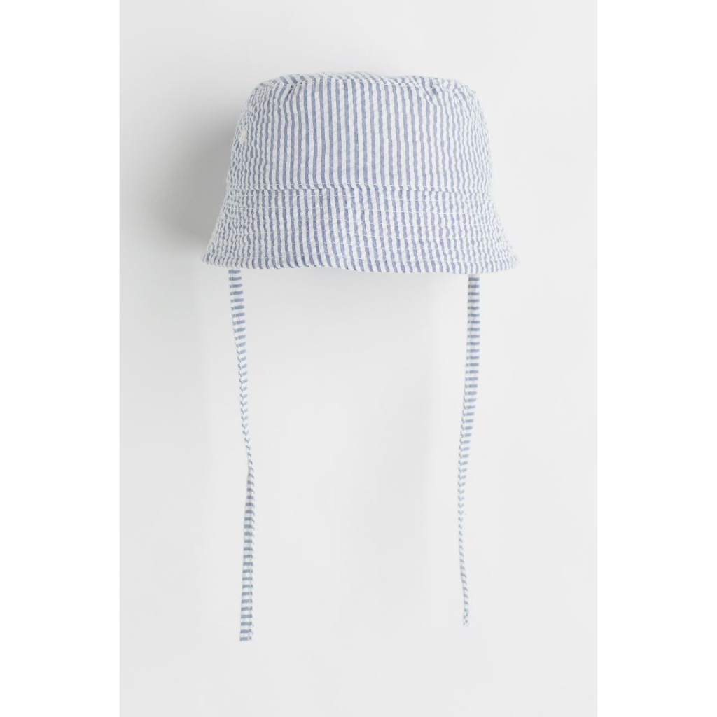 Mũ vải chất cotton mềm thoáng, có dây buộc cho bé trai/ bé gái, Hờ mờ UK US săn SALE