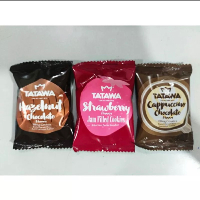 Bánh quy có nhân Malaysia Tatawa gói 120g